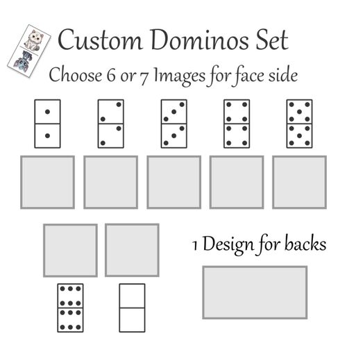 Personalized Domino Set - Photo Dominoes Thumbnail